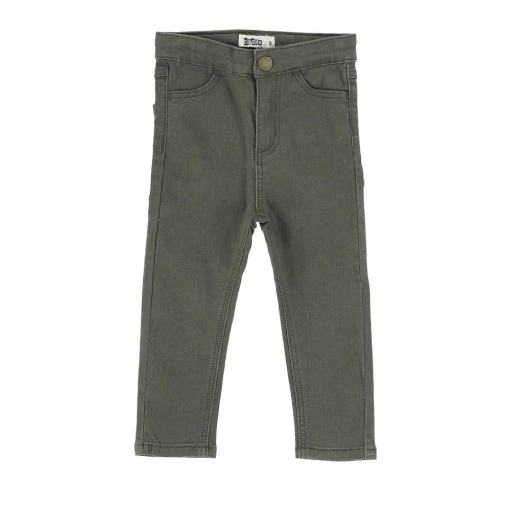 Tottini khaki green boys jeans. Size 4T